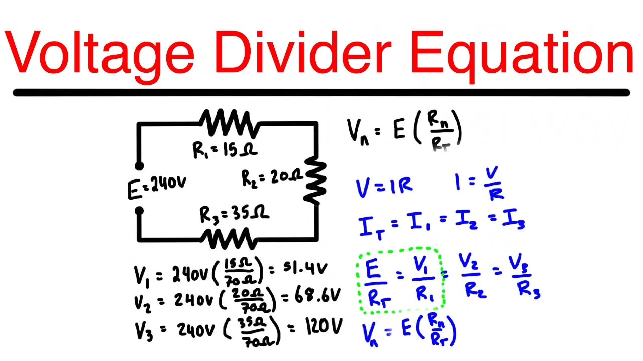 Voltage Divider Equation